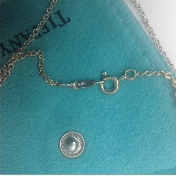 Tiffany & Co 1837 logo circle pendant necklace - Picture 7 of 7